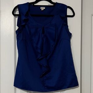 Merona Navy Blue Sleeveless Blouse